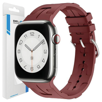 Beline pasek Apple Watch Silicone Ultra38/40/41mm bordowy /maroon box