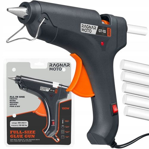 PISTOLET DO KLEJU NA GORĄCO DO KLEJENIA 100W 11mm +5 WKŁADÓW KLEJU na Arena.pl