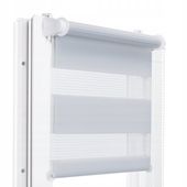 ROLETA DZIEŃ NOC 95x150 CM Z NAPINACZEM KOLORY