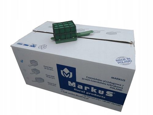 Gąbka mokra florystyczna cegła pianka zielona 20 sztuk ! na Arena.pl