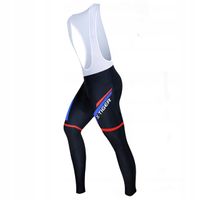 Legginsy Rowerowe Kolarskie Męskie Wkładka Wiosna Termiczne Dopasowane 3XL