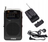 KIESZONKOWE RADIO MINI PRZENOŚNE AM/FM SŁUCHAWKI