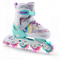 Rolki Regulowane Łyżworolki dla Dziewczynek 28-31 SUOTU