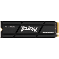 kingston fury renegade 1tb ssd with heatsink, m.2, pcie 4.0 nvme