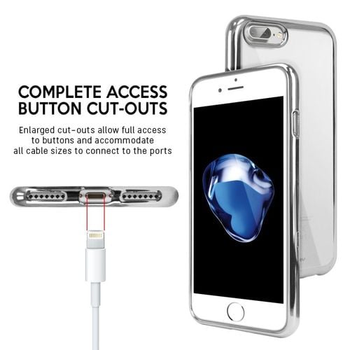 Mercury RING2 - Etui iPhone 7 Plus (srebrny) na Arena.pl