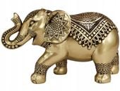 Słonik na szczęście - figurka dekoracyjna - 43679