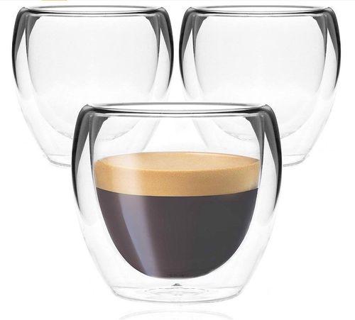 Youngever 3 Pack filiżanki do espresso, izolowane na Arena.pl
