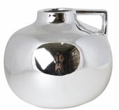 Wazon ceramiczny srebrny