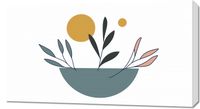 Obraz 90x50cm Miska Roślinności
