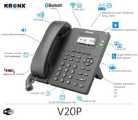 Telefon Voip Kronx V20P