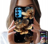 ETUI DO OPPO FIND X3 LITE - PIĘKNE WZORY KWIATÓW, PLECKI, FUTERAŁ