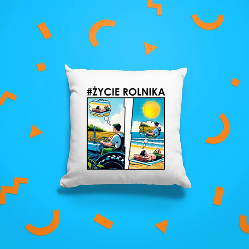 Życie rolnika - poduszka na prezent na Arena.pl