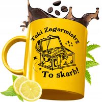 Złoty Kubek Premium Dla Zegarmistrza Prezent Z Nadrukiem Ze Zdjęciem