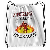 Plecak Dla Hydraulika Sportowy Szkolny Worek Torba Z Nadrukiem Ze Zdjęciem
