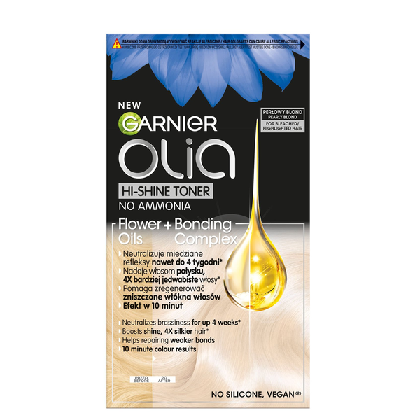 GARNIER Olia Toner do włosów - 10.2 Perłowy Blond zdjęcie 1