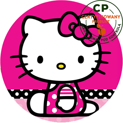 Opłatek na tort Hello Kitty zdjęcie 1