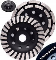 TARCZE DO SZLIFOWANIA BETONU GARNKOWA SEGMENTOWA TURBO 125MM 2 x