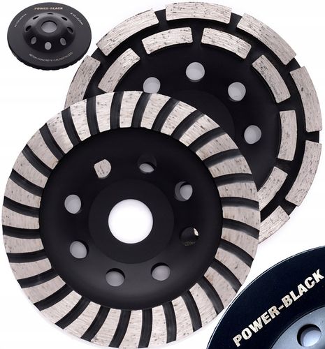 TARCZE DO SZLIFOWANIA BETONU GARNKOWA SEGMENTOWA TURBO 125MM 2 x na Arena.pl