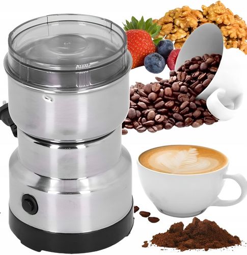MŁYNEK ELEKTRYCZNY DO MIELENIA KAWY ORZECHÓW PRZYPRAW BLENDER DO OWOCÓW na Arena.pl