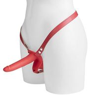 Podwójny czerwony strap on