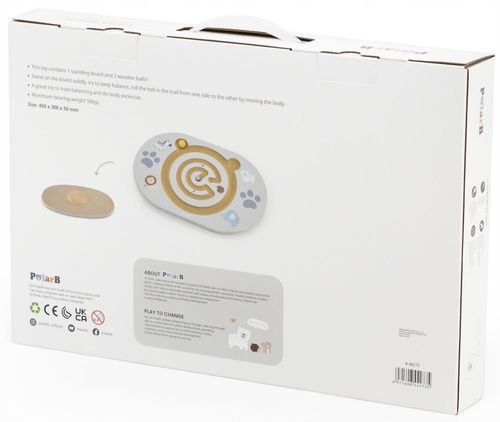 ZABAWKA BALANSUJĄCY DYSK GRA ZRĘCZNOŚCIOWA DESKA RÓWNOWAGI PolarB na Arena.pl