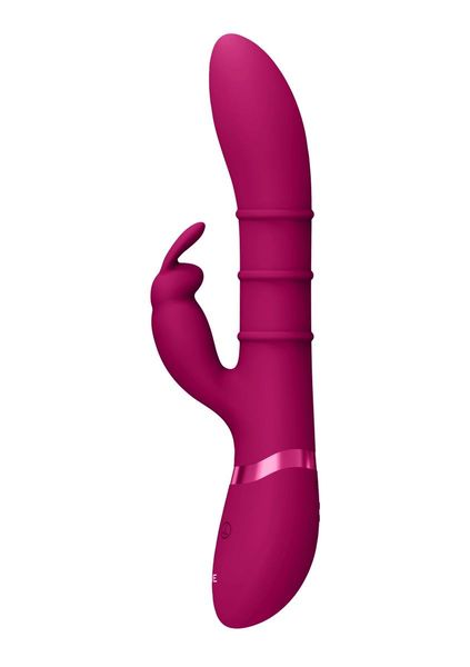 Stimulating Rings, Vibrating G-Spot Rabbit - Pink zdjęcie 2