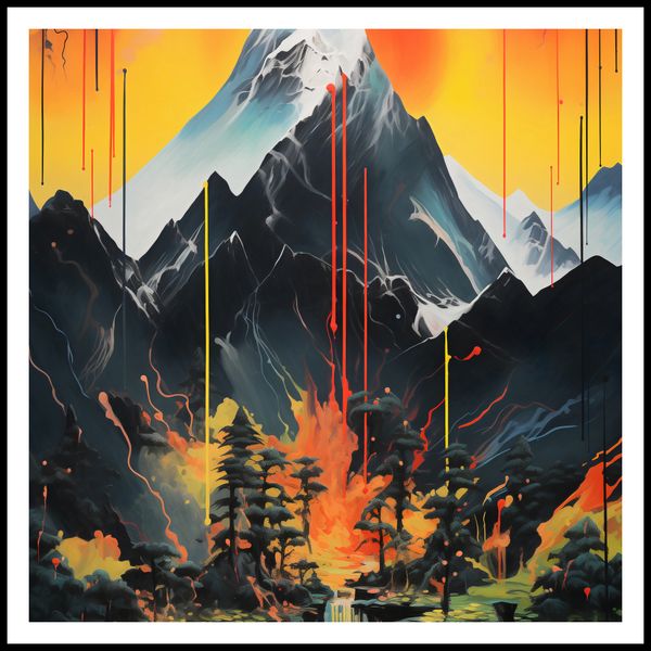 Plakat 80x80cm Górska Alchemia zdjęcie 3