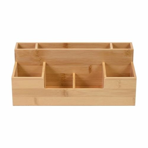 Organizer na artykuły papiernicze, bambusowy 30 x 15 x 11 cm na Arena.pl