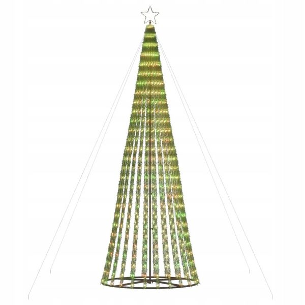 Choinka LED 688 LED Kolorowa 300 cm zdjęcie 6