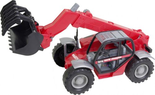 TRAKTOR ŁADOWARKA MANITOU 50CM EL.RUCHOME KOSZ na Arena.pl