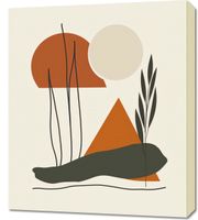 Obraz 60x70cm Beżowe Spojrzenie