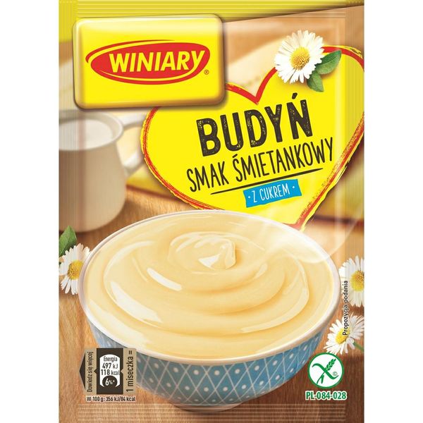 WINIARY Budyń Śmietankowy 60g zdjęcie 1