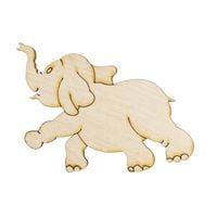 Ozd. drewniana słoń 1 ECODECO