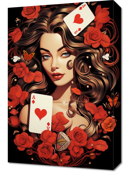 Obraz 40x60cm Różany Hazard zdjęcie 1