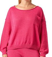 SWETER damski różowy IZIA rozmiar XL/XXL