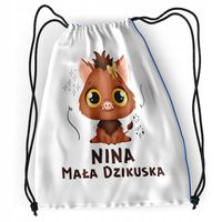 Plecak Sportowy Szkolny Dla Niny Córki Dziecka Z Nadrukiem Ze Zdjęciem