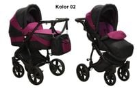 BabySafe AQUILA 02 Wózek 2w1 WIELOFUNKCYJNY + PA