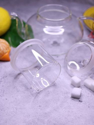 Dzbanek do zaparzania herbaty i zioł 620 ml Wilmax szkło termiczne na Arena.pl