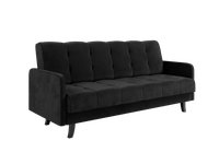 Kanapa rozkładana z funkcją spania i pojemnikiem na pościel