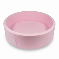 Suchy basen 130x40cm pudrowy róż bez piłek