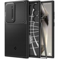 SPIGEN ETUI CAMSHIELD CHRONIĄCE APARAT CASE DO GALAXY S24 ULTRA MATTE BLACK