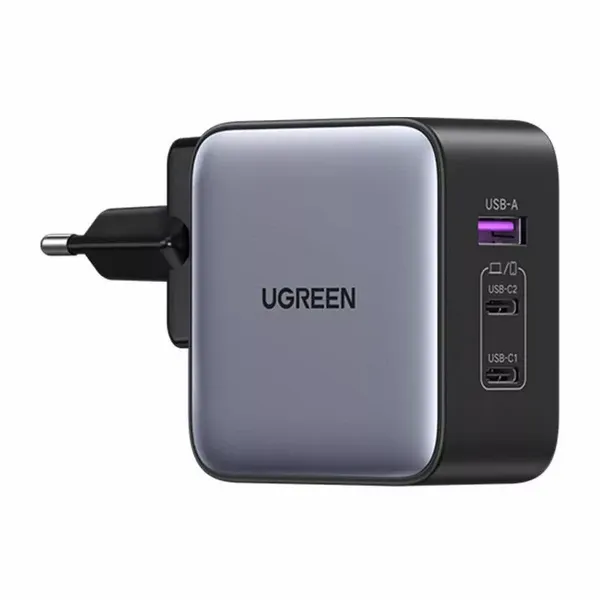 Ładowarka sieciowa Ugreen Nexode, 2x USB-C + USB, 65W zdjęcie 1