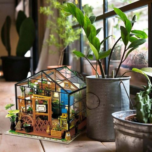 DIY MINIATUROWY DOMEK SZKLARNIA na Arena.pl