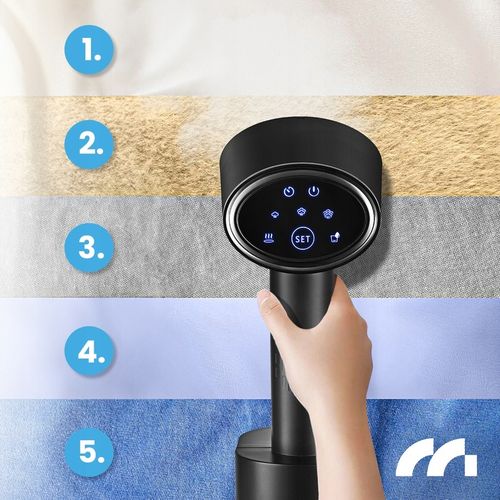 PAROWNICA DO UBRAŃ ŻELAZKO PAROWE STEAMER ZESTAW KLIPS ETUI 2000W na Arena.pl