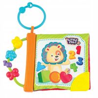 KSIĄŻECZKA Smily Play MALI KUMPLE Materiałowa SZELESZCZĄCA Gryzak 3m+