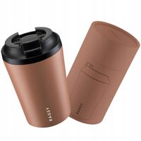 Kubek Termiczny ze stali nierdzewnej Simply Cup - Mocha Mousse 340 ml