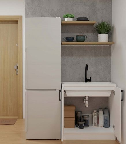 SZAFKA KUCHENNA DOLNA POD ZLEWOZMYWAK KATIA 80CM BIAŁA na Arena.pl