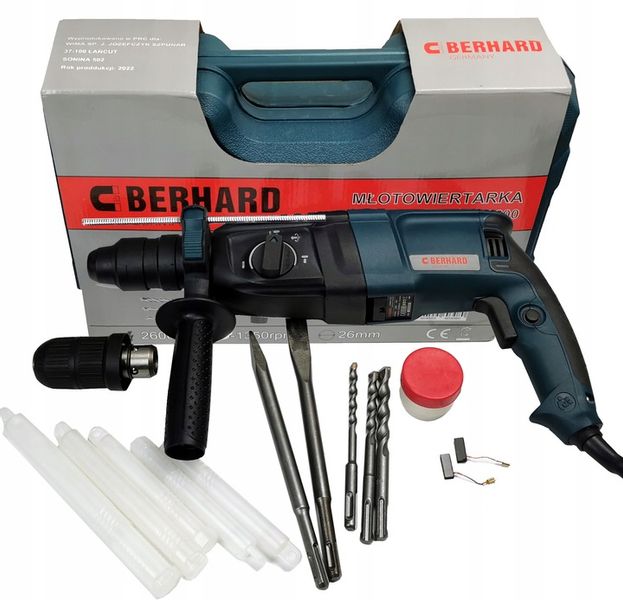 MŁOTOWIERTARKA WIERTARKA MŁOT UDAROWY SDS+ MOCNY zdjęcie 10