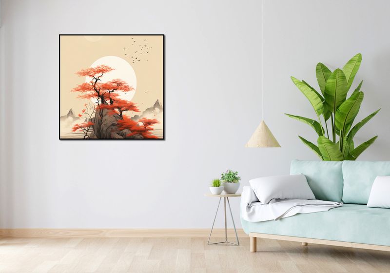 Plakat 90x90cm Szepty Wiatru zdjęcie 4