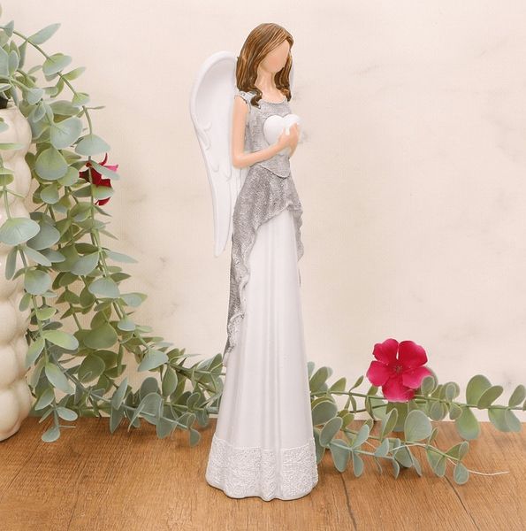 Anioł trzymający w rękach serce 25,5cm zdjęcie 4